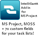 MS Project, MOSS + 70 custom fields for your task lists!